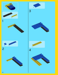 LEGO 31011 instructions page 60 – build guide