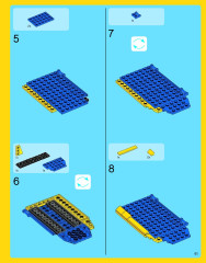 LEGO 31011 instructions page 61 – build guide
