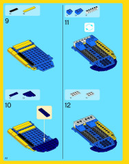 LEGO 31011 instructions page 62 – build guide