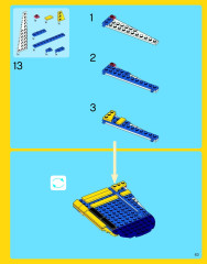 LEGO 31011 instructions page 63 – build guide