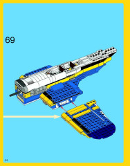 LEGO 31011 instructions page 64 – build guide