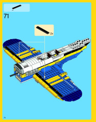 LEGO 31011 instructions page 70 – build guide