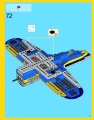 LEGO 31011 instructions page 71 – build guide