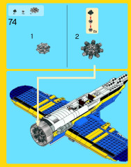 LEGO 31011 instructions page 73 – build guide