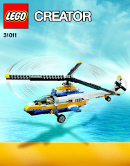 LEGO 31011 instructions page 1 – build guide