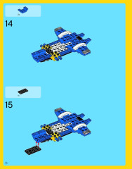 LEGO 31011 instructions page 10 – build guide