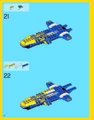 LEGO 31011 instructions page 14 – build guide