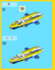 LEGO 31011 instructions page 20 – build guide