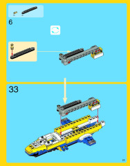 LEGO 31011 instructions page 23 – build guide