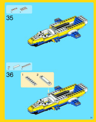 LEGO 31011 instructions page 25 – build guide