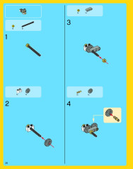 LEGO 31011 instructions page 26 – build guide