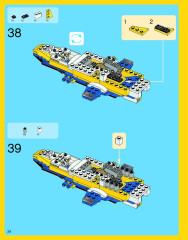 LEGO 31011 instructions page 28 – build guide