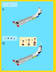 LEGO 31011 instructions page 34 – build guide