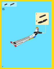 LEGO 31011 instructions page 36 – build guide
