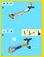 LEGO 31011 instructions page 38 – build guide