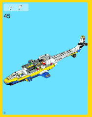 LEGO 31011 instructions page 42 – build guide