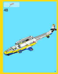 LEGO 31011 instructions page 45 – build guide