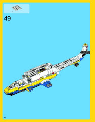 LEGO 31011 instructions page 46 – build guide