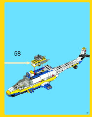 LEGO 31011 instructions page 57 – build guide
