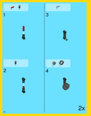 LEGO 31011 instructions page 58 – build guide