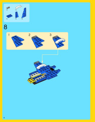 LEGO 31011 instructions page 6 – build guide