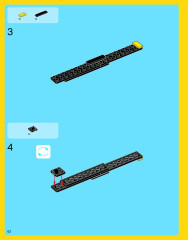 LEGO 31011 instructions page 62 – build guide