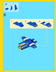 LEGO 31011 instructions page 7 – build guide