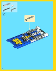 LEGO 31011 instructions page 14 – build guide