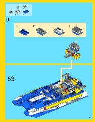 LEGO 31011 instructions page 45 – build guide