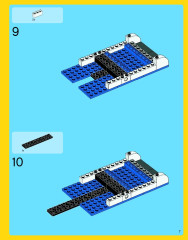 LEGO 31011 instructions page 7 – build guide