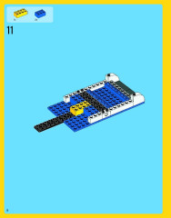 LEGO 31011 instructions page 8 – build guide