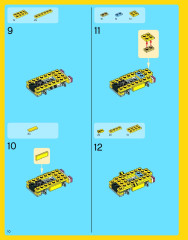LEGO 31012 instructions page 10 – build guide