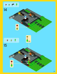 LEGO 31012 instructions page 23 – build guide