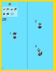 LEGO 31012 instructions page 34 – build guide