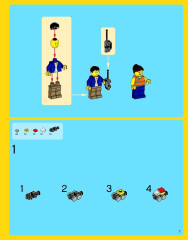 LEGO 31012 instructions page 7 – build guide
