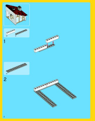 LEGO 31012 instructions page 2 – build guide