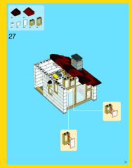 LEGO 31012 instructions page 21 – build guide