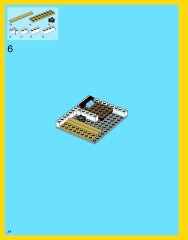 LEGO 31012 instructions page 34 – build guide