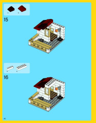 LEGO 31012 instructions page 40 – build guide