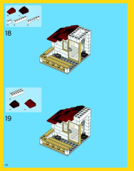 LEGO 31012 instructions page 42 – build guide