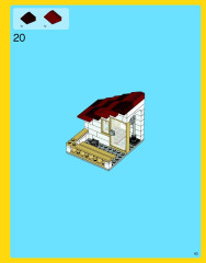 LEGO 31012 instructions page 43 – build guide