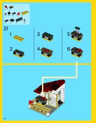 LEGO 31012 instructions page 44 – build guide