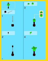LEGO 31012 instructions page 46 – build guide