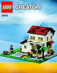 LEGO 31012 instructions page 1 – build guide