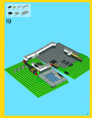 LEGO 31012 instructions page 21 – build guide