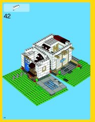LEGO 31012 instructions page 44 – build guide