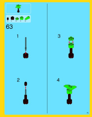 LEGO 31012 instructions page 75 – build guide