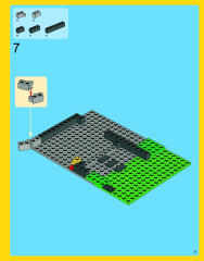 LEGO 31012 instructions page 9 – build guide