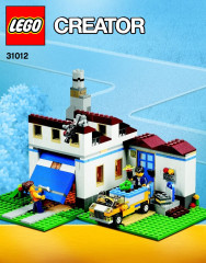 LEGO 31012 instructions page 1 – build guide
