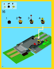 LEGO 31012 instructions page 20 – build guide